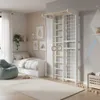 Sprossenwand für Zuhause Klettergerüst aus Holz für Kinder Produktbild-Vorschau 2