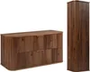RODAN | Badmöbel Set - 100,4 cm - 2-teilig - Dunkelbraun - Produktbild-Vorschau 1