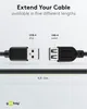 goobay USB 2.0 Verlängerungskabel, USB-A Stecker > USB-A Produktbild-Vorschau 7