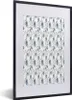 MuchoWow® MuchoWow® Gerahmtes Poster Blumen - Muster - Blau Produktbild-Vorschau 1