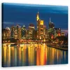 Leinwandbild städte & architektur - orange 50x50 cm Feeby Produktbild-Vorschau 1