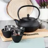 Vilde Teekanne Teekessel mit Teesieb und Teeschalen aus Produktbild-Vorschau 3