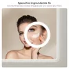S'AFIELINA Specchio da bagno a LED 80 x 60 cm specchio da Anteprima dell’immagine prodotto 4