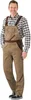 Planam Latzhose Highline Gr. 54 khaki/braun/zink Produktbild-Vorschau 3