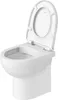Duravit DuraStyle WC-Sitz, Scharniere Edelstahl,  mit Produktbild-Vorschau 5