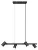 TRIO Trio Marley -riippuvalaisin 80 cm, 4-osainen, GU10, Náhled obrázku produktu 1