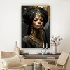OneMillionCanvasses® - Plátno - Žena - Zlatá - Černá - - Náhled obrázku produktu 7