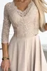 Numoco Formelle Frauenkleider Amber beige L Produktbild-Vorschau 7