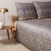 Bassetti Satin-Bettwäsche-Garnitur TORCELLO Farbe SILBER G1 Produktbild-Vorschau 3