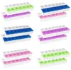 2x WELLGRO® Tablettenbox für 7 Tage - je 2 Fächer pro Tag, Produktbild-Vorschau 1