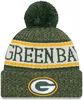 New Era NFL Sideline Winter Bobble Mütze - Green Bay Náhľad obrázku produktu 1