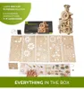 Puzzle 3D, Horloge Moteur, Ugears, bois, 265 pièces Voir les images du produit 5