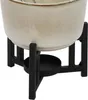Porzellan-Fondue mit Brenner 450 ml + 2 Gabeln Produktbild-Vorschau 3