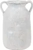 Clayre & Eef 6TE0537S, dekorative Vase, grau-beige, Produktbild-Vorschau 1