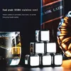 Whiskey-Steine, Edelstahl-4-Eiswürfel, wiederverwendbare, Produktbild-Vorschau 3
