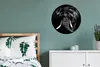 MuchoWow® Rundes Wandbild - Runde Bilder Elefant - Tiere - Produktbild-Vorschau 4