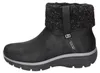 Skechers Slip-Ins Relaxed Fit  Enkellaarsjes Plat - Zwart - Voir les images du produit 44