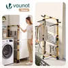 VOUNOT® Wäscheständer Turm 3 Ebenen Turmwäscheständer Produktbild-Vorschau 7