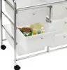 Badregal Rollwagen Rollcontainer GINA, mit 6 transparenten Produktbild-Vorschau 3