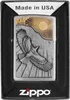 Zapa?ova? Zippo 2003192 Eagle Sun-Fly Emblem benzínový Náhľad obrázku produktu 1