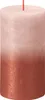 BOLSIUS Stumpenkerze Sunset 13x7cm nebliges Rosa/Bernstein Produktbild-Vorschau 1