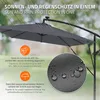 ML-Design Ampelschirm Ø330cm mit LED Solar Anthrazit Alu Produktbild-Vorschau 5