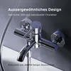 A close-up of a chrome bathtub faucet mounted on a wall. Produktbild-Vorschau