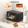 HOMCOM Minibackofen 9L Mini Ofen mit Backblech, Grillrost, Produktbild-Vorschau 4
