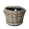 VAN DER LEEDEN DRYPOT® Rattan Pflanzkübel Grau Ø 32 cm - Produktbild-Vorschau 5