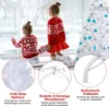 GOPLUS 240 cm Künstlicher Weihnachtsbaum, Weißer Tanne Produktbild-Vorschau 3