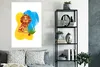 MuchoWow® Poster Löwe - Wasser - Dschungel 80x120 cm - Produktbild-Vorschau 4