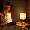 EDISHINE Zestaw 2 lamp stołowych z funkcją ładowania, Podgląd zdjęcia produktu 2