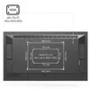 Diagram showing VESA mounting dimensions for a TV or monitor. Podgląd zdjęcia produktu