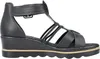 Rieker Damen Sandalette T-Riemen Keilabsatz und Produktbild-Vorschau 10