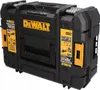 A black and yellow DeWalt tool case is shown from the front. Voir les images du produit