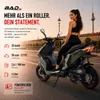 Motorroller 50 ccm Burnout BAD s Grün  25 km/h Produktbild-Vorschau 2