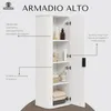 RODAN | Mobile alto per il bagno - 139 CM - Bianco opaco - Anteprima dell’immagine prodotto 3