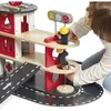 Janod Bolid - Feuerwehrstation Holzspielzeug mit Fahrzeugen Produktbild-Vorschau 4