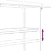 Aktenschrank Weiß 105x40x180 cm Stahl Produktbild-Vorschau 7