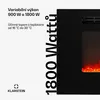 Klarstein Elektrický krb, elektrické ohřívače do obýváku a Náhled obrázku produktu 2