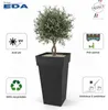 EDA Blumentopf XXL Toskana - Quadratisch - 43,3 x 43,3 x H Voir les images du produit 5