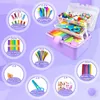 3000-teiliges DIY-Bastelset – Pompons, Pailletten, Produktbild-Vorschau 2