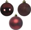 Weihnachtskugeln Kunststoff 8cm 34er Set - Ochsenblut Produktbild-Vorschau 1