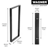 WAGNER Möbelbein/Tischbein/Möbelfuß DESIGN RAHMEN - 710 x Produktbild-Vorschau 2