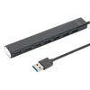USB 3.0 Hub Schwarz 7 In 1 High Speed ​​Übertragung Produktbild-Vorschau 2