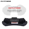 PH Fitness Ensemble d'haltères réglables 24KG bleu foncé - Voir les images du produit 4
