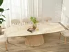 Designový rozkládací stůl 180(260)x98 FAMTIS - béžovozlatý Náhled obrázku produktu 8