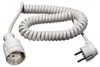 as-Schwabe 70412 Kabel spiralny do styków ochronnych 1m Podgląd zdjęcia produktu 1