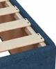 Boxspringbett mit Matratze Blau 80x200 cm Stoff Produktbild-Vorschau 11