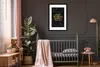 MuchoWow® Gerahmtes Poster Zitat - Leben - Gold - Marmor Produktbild-Vorschau 6